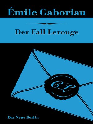 cover image of Der Fall Lerouge